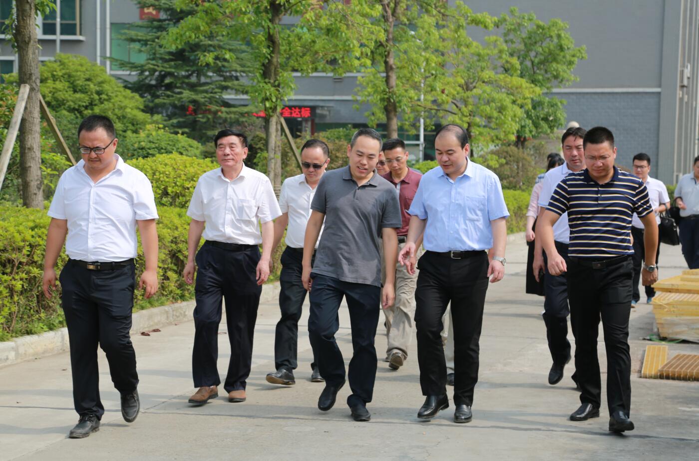 2018年7月，市委常委副市长朱健一行莅临天行TIANXING(中国)指导.JPG